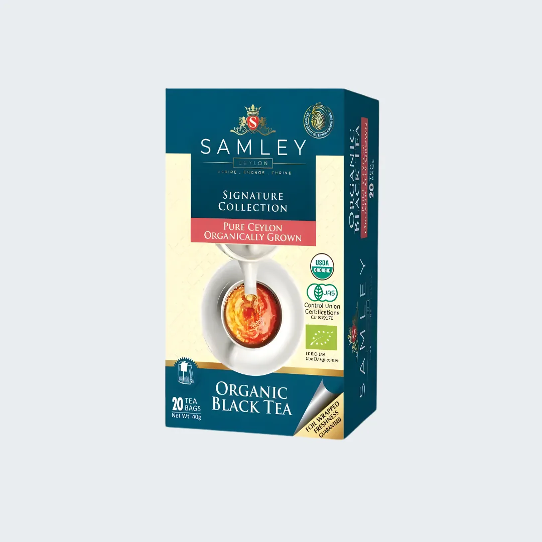 Organic Black Tea 20 TB Double Chamber Foiled Envelop (40g)